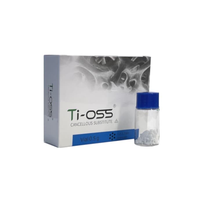 Biomateriał pochodzenia wołowego Ti-oss granulacja 1.2-1.7 mm