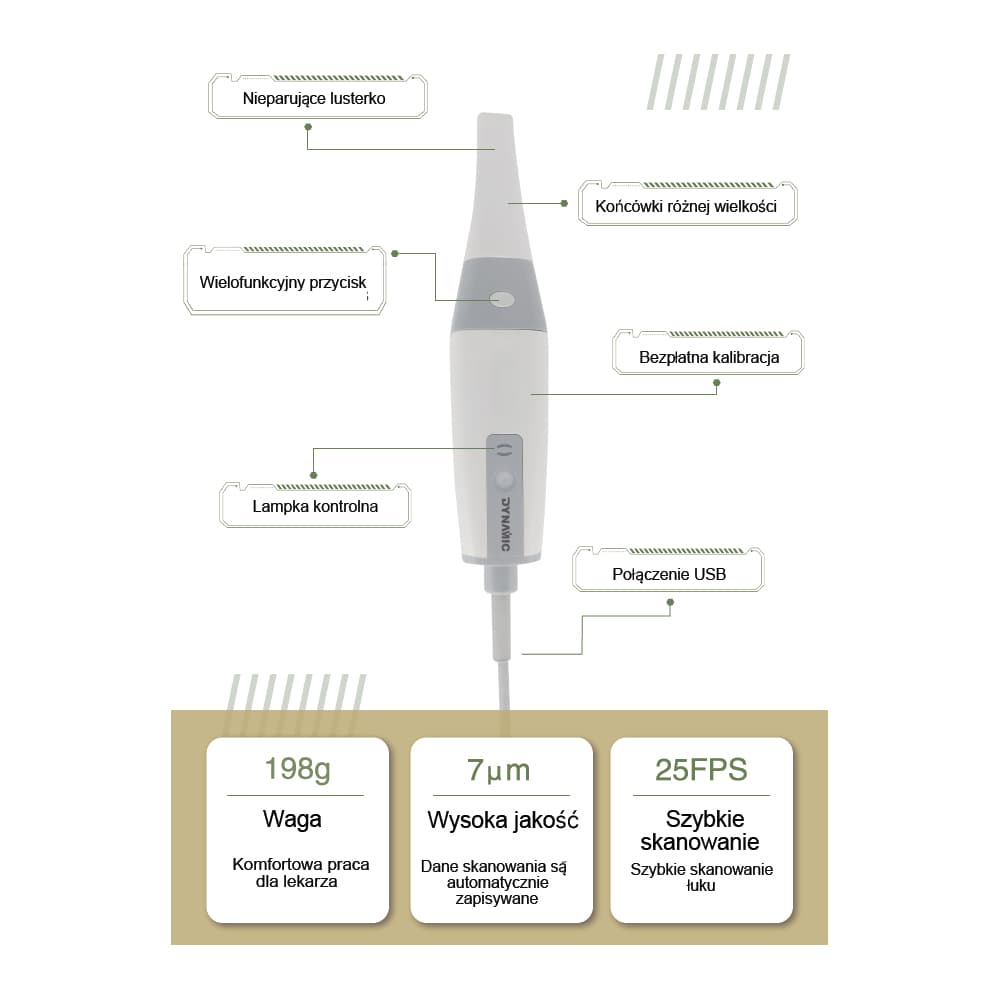 Skaner wewnątrzustny DYNAMIC DDS 500